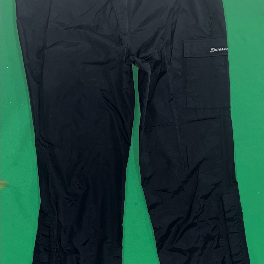 Stearns Dry Wear Pants Size Large Black 34” Waist 32” Inseam size.